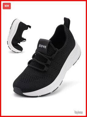 Wide Toe Box Running Sneakers Ultra Light Non-Slip Breathable Athletic